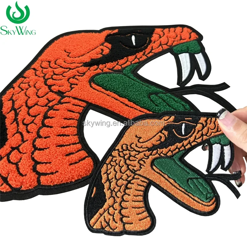 Remendo de chenille Rattler pa - Embroidery University avaliação e preço