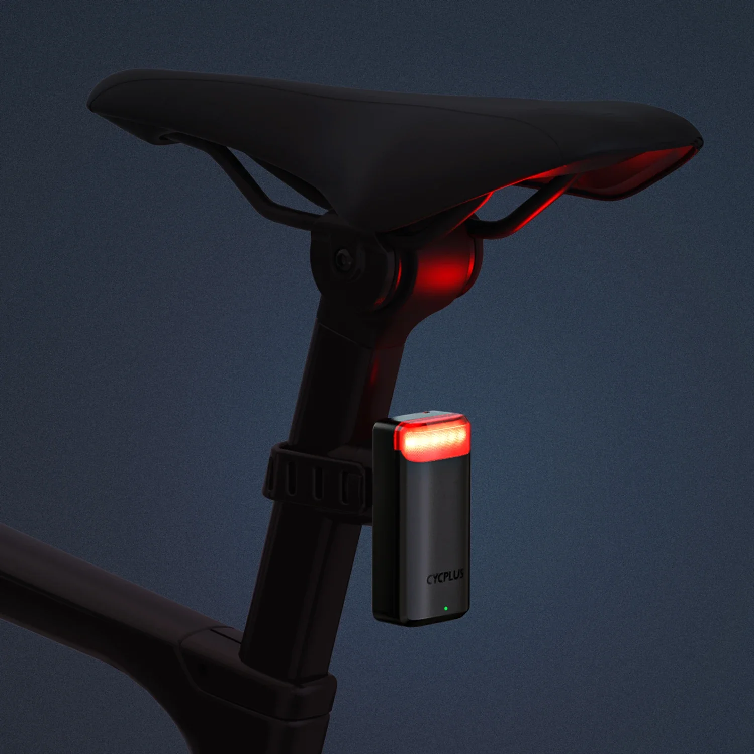 multiple modes long lasting bike accessories smart brake sensor warning light wireless bicycle radar rear light