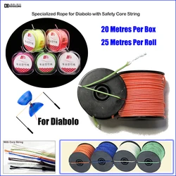 Diameter 1.6-1.8mm Sandwich Nylon Yoyo String, Sandwich Cotton Cord High Speed Rope for Diabolo