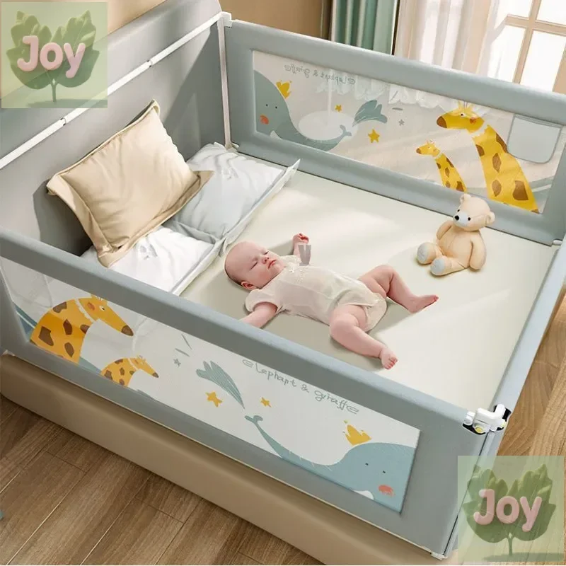 

crib fence, bed guardrail, heightened anti-drop guardrail, baby anti-drop bed block, universal one side, no punching