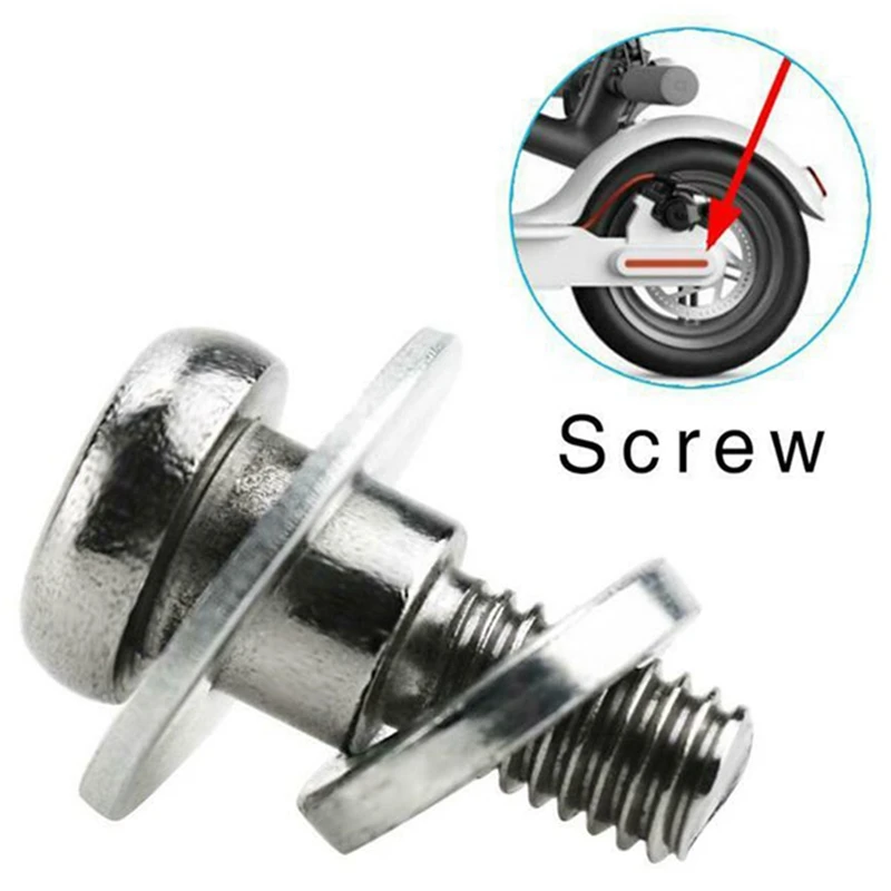 전기 스쿠터 뒷바퀴 고정 볼트 나사, 샤오미 M365 스쿠터 나사 부품 액세서리, 4 개