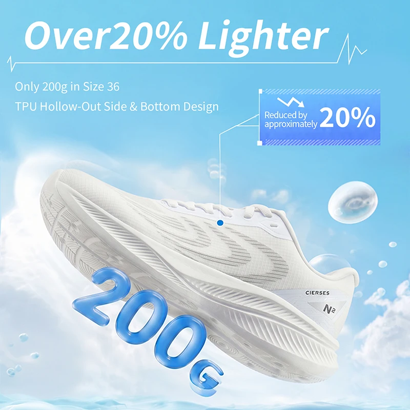 CIERSES Original Running Shoes Casual Athletic Shoes Men's Outdoor Summer Mesh Women's Sport Shoes Running Shoes For Couples