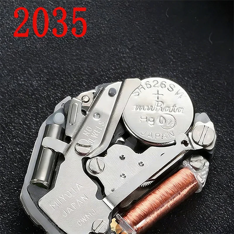 Japan Miyota 2035 Quartz electron Movement  Three-Hand Calendarless Repair Tools Watch - Durable Metal Gears-high quality