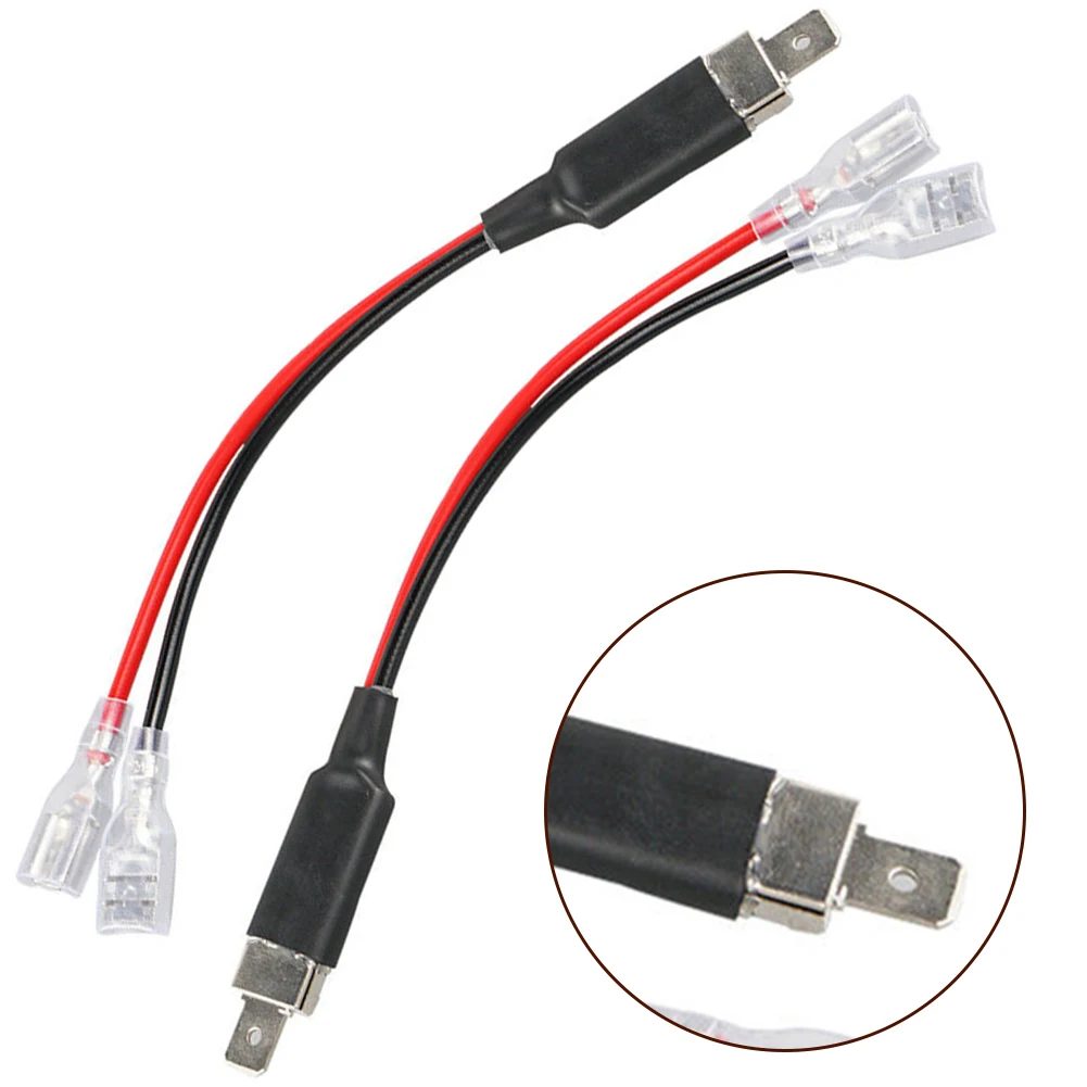 Conversion Lines Holder Headlight Adapter Cable ABS Material Automotive LED High-quality Materials Quick Installation