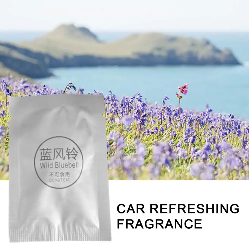 Car Scent Tablets Car Aromatherapy Car Air Freshener Aromatherapy Tablets for Replacement 10 Sheets of Solid Incense for Vents