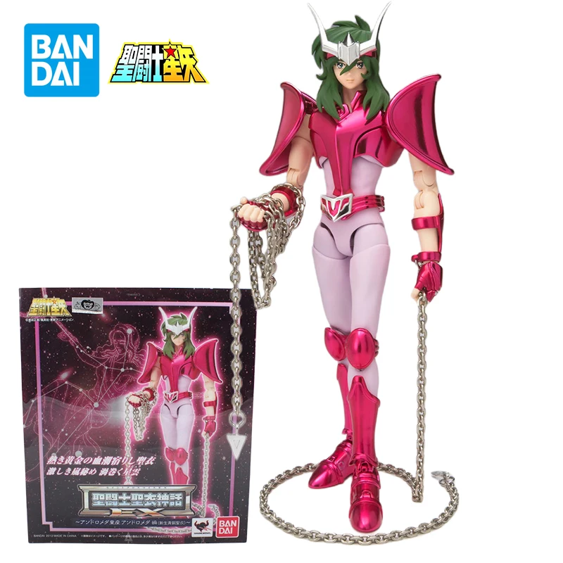 Bandai Original Saint Cloth Myth EX Anime Model Andromeda Shun Action Figures Final Bronze Cloth Toys Gifts for Children