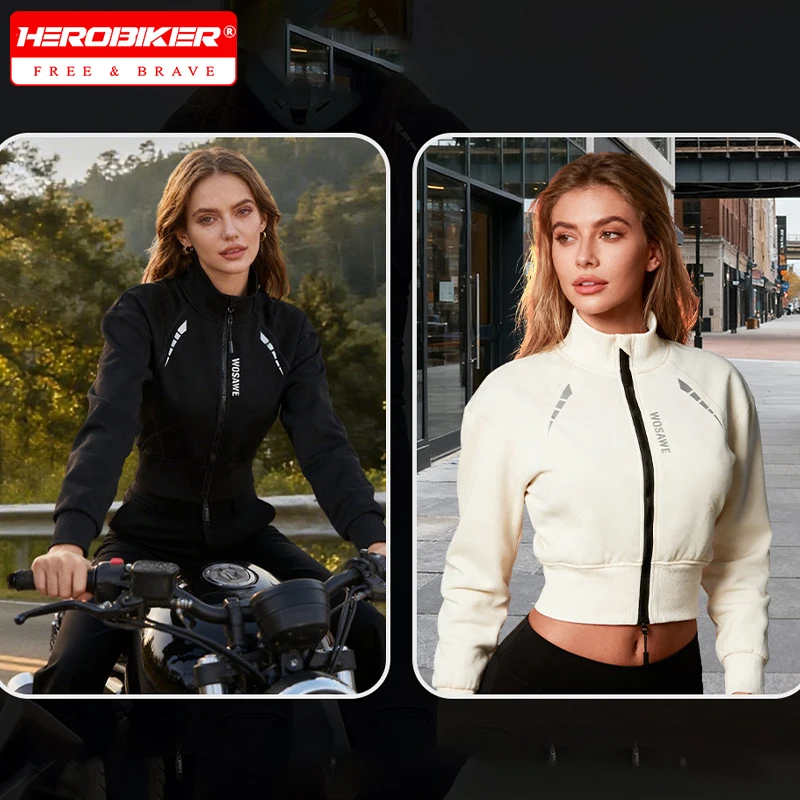 

WOSAWE зимние байкерские топы, мотоциклетные куртки для верховой езды, мотоциклетное повседневное спортивное пальто с защитным снаряжением CE для пешего туризма, кемпинга