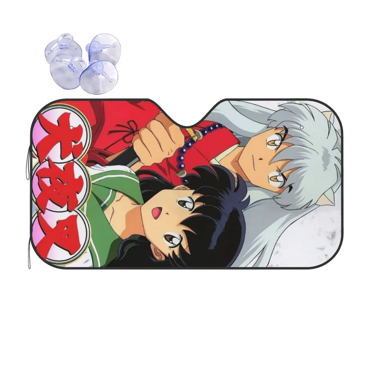 

Manga Kimono Inuyasha Sesshomaru Sunshade Windscreen Car Front Windshield Window Sun Visor Accessories Covers