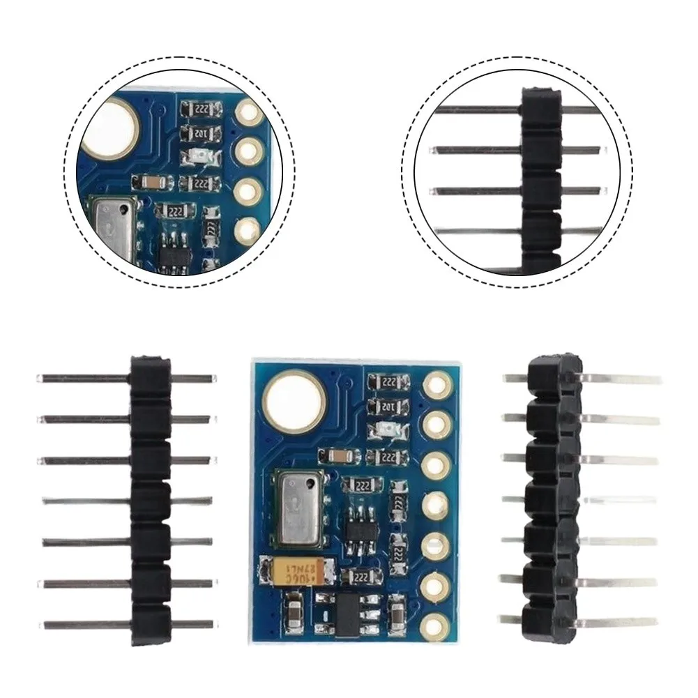 Module de capteur de pression barométrique GY-63 MS5611, capteur d'altitude 24 bits avec I2C/SPI pour station météo GPS, outil de test