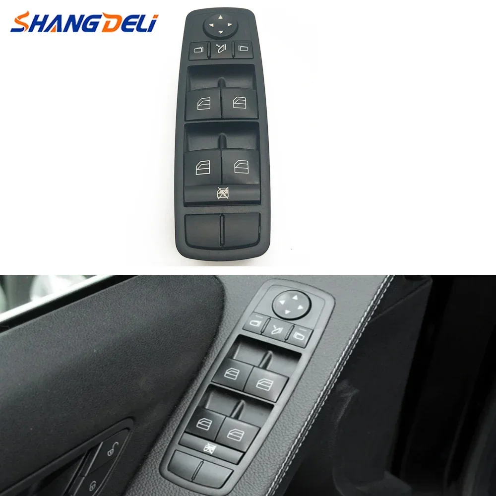 Car Front Left Power Window Control Switch Button A2518300290 For BENZ W164 GL320 GL350 GL450 ML320 ML350 ML450 R320 R350