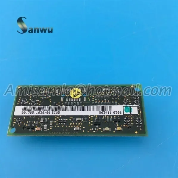 Module SCUB 00.785.1038/06 Printed circuit board for heidelberg machine