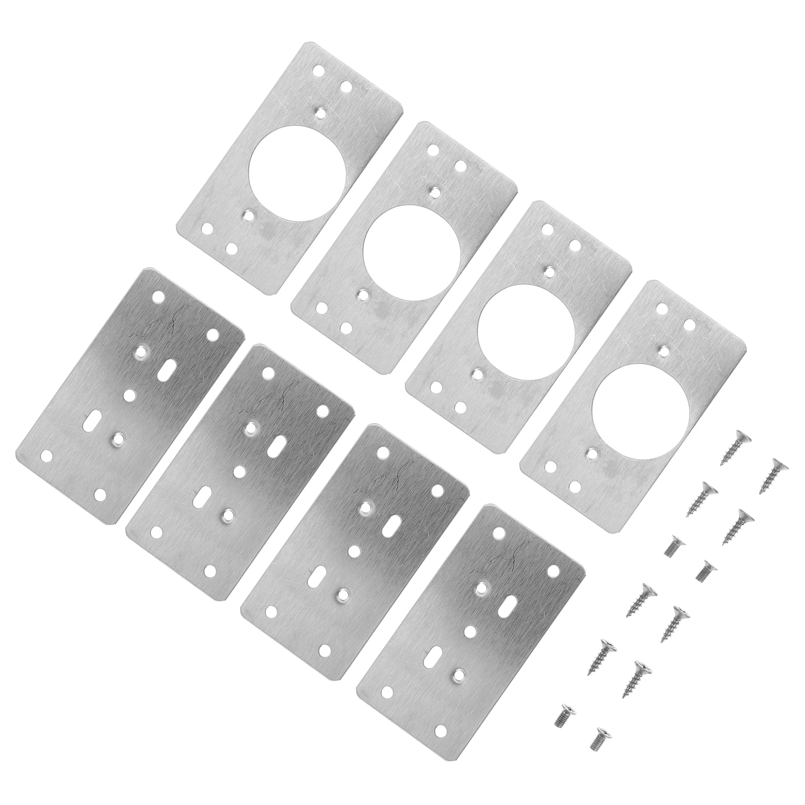 

Hinge Repair Plate Cabinet Door Furniture Fix Mounting Kit Stainless Steel Hinges Closet Hardware Durable Easy Install Wide