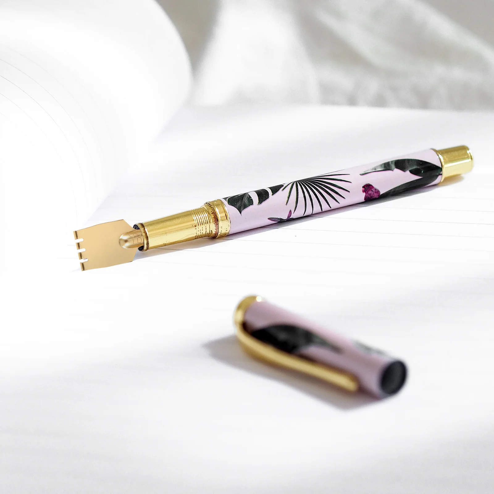 

Набор из 5 многоразовых латунных наконечников для перьевых ручек с плоским наконечником для тибетской каллиграфии, прочные ретро-наконечники для рисования