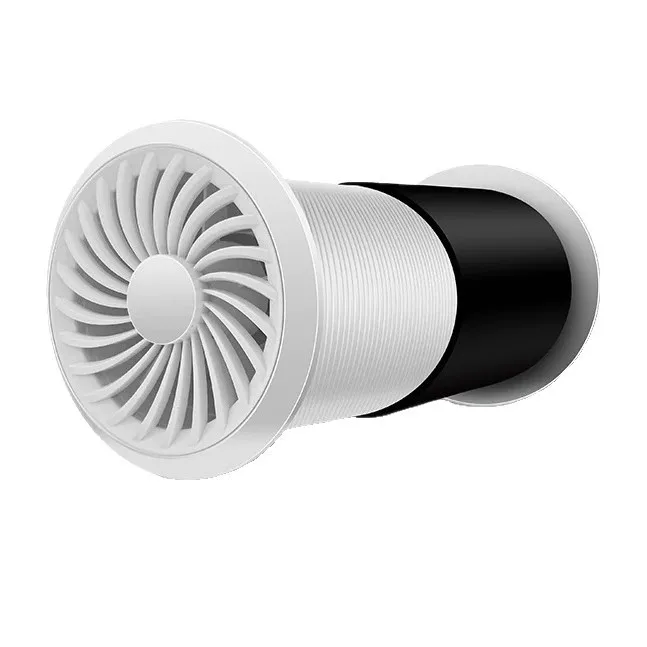 Through-wall wall-mounted fresh air ventilation fan Strong ductless ventilation system