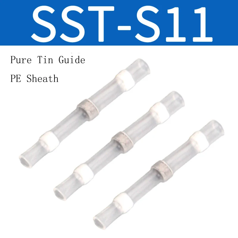 Waterproof Heat Shrink Solder Butt Connections Solder Seal Wire cable tube Connectors Electrical Wire Terminals Marine Insulated