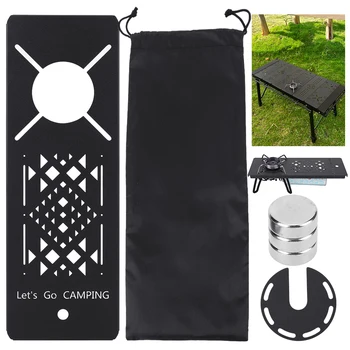 다이아몬드 야외 스파이더 스토브 테이블 보드, 캠핑 IGT 테이블 보드, 캠핑 장비, SOTO 스파이더 스토브용 테이블 유닛