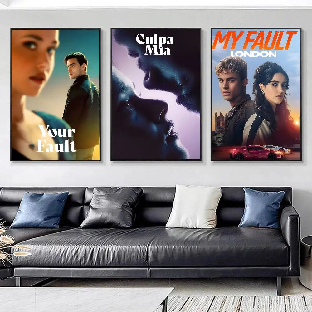 My F-Fault Anime Posters HD Print Vintage Wall Art Decor for Home Study Room