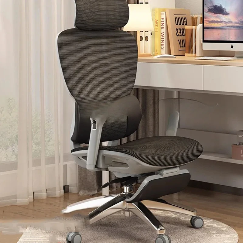 Massage Office Chair Dining Comfortable Design Mesh Ergonomic Chair Vanity Comfy Work Cadeira De Escritorio Furniture