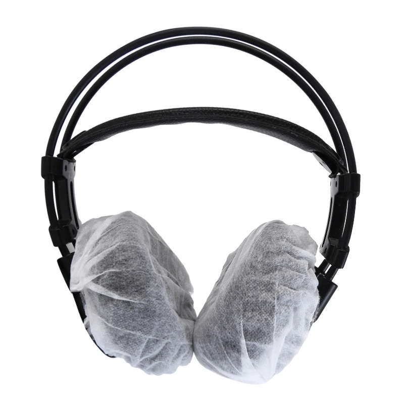 Pack of 100 Disposable Covers for Most On-Ear Headphones 8.5~10cm Earpads for Call Centers
