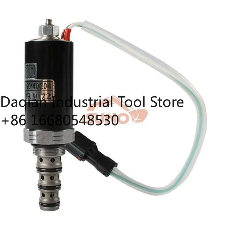 f5aXJBN-00382 Hydraulic Pump Solenoid Valve KDRDE5K-20 40C04-109 SKX5P-17-208 for R215-7 R225-7