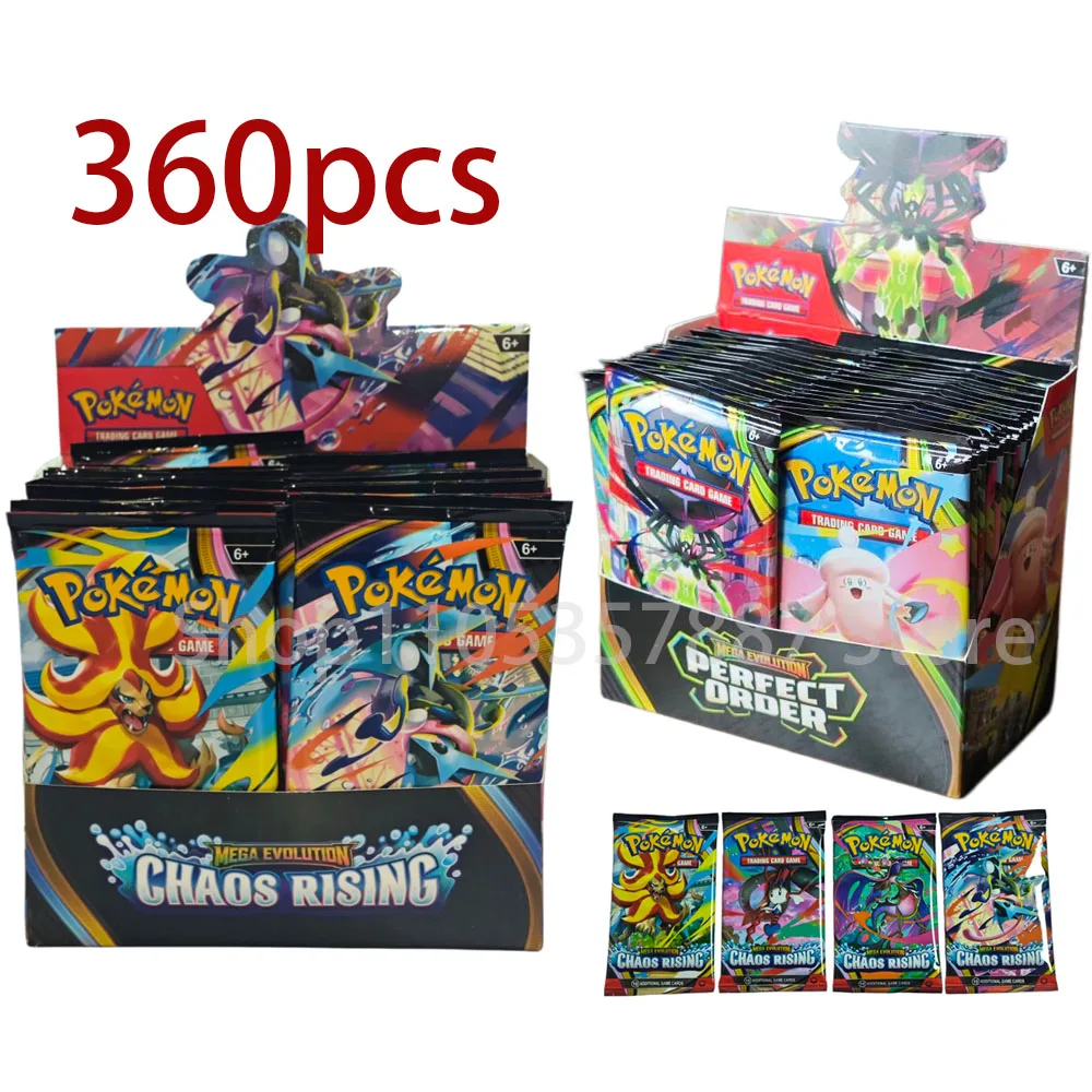 Pokémon TCG: MEGA EVOLUTION Chaos Rising Ascended Heroes Flames Phantasmal Flames Booster-Box Pokémon-Kartenspiel 36-Pack-Box