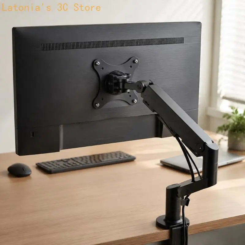 Tragbare Monitor-VESA-Montageplatte mit Magnetfuß und Kugelkopfbefestigung X3UB – Detail 9