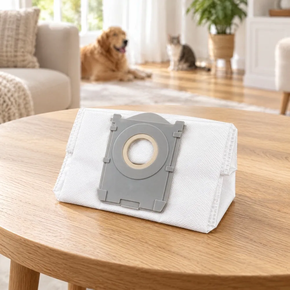 For Dust Bags for ECOVACS Robot Vacuum Models X11 X9Pro X8PRO PLUS For T80S Designed for Tear Resistant Long Term Use