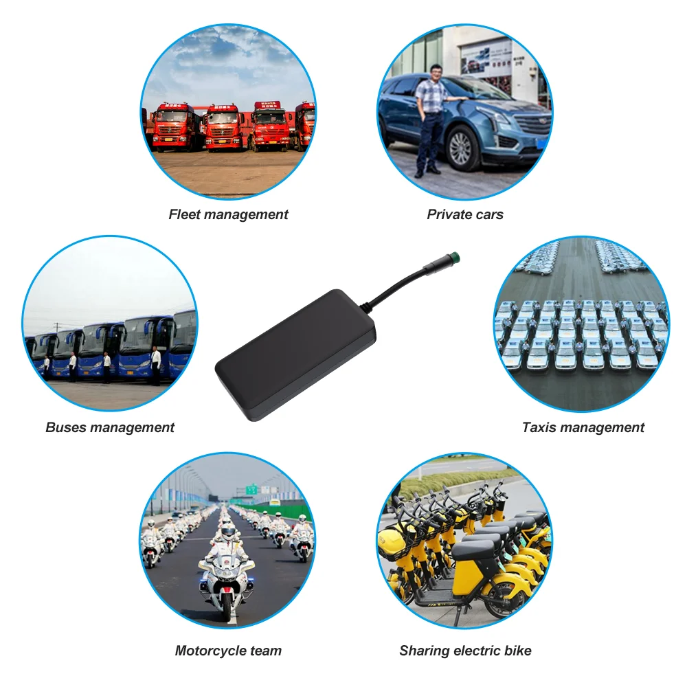 Anti Theft Geo Ebike Bicycle Locator Track Automotive GSM Realtime Tracking Device Car 3g Vehicle 4G RTK GPS Tracker for Truck
