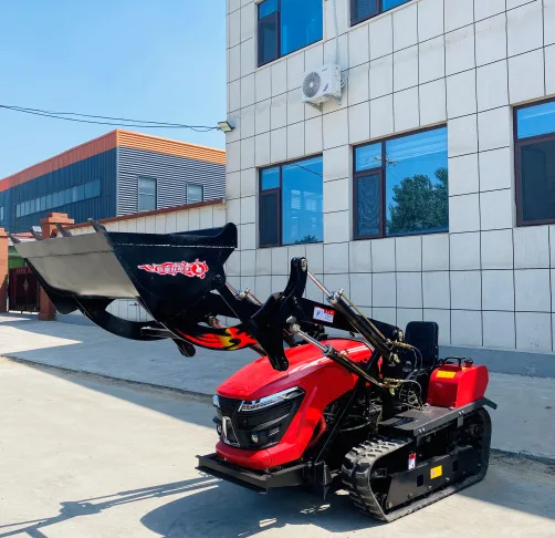 Top Rank Profession Agricultural Machinery Farm Use Machine Cultivation Land Rotary 25Hp Mini Power Tiller Hoe Cultivator