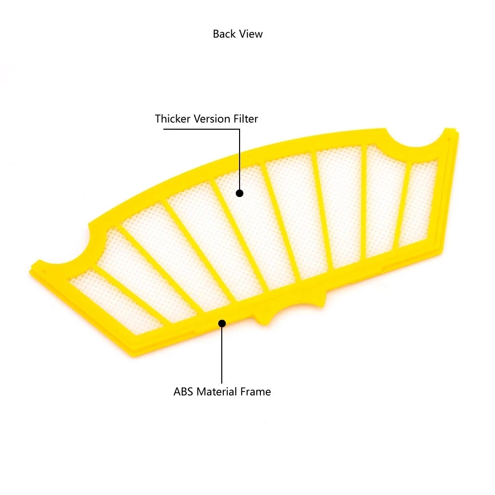 قطع غيار فلتر Hepa لـ iRobot Roomba 500 Series 555 560 561 562 563 570 581 المكنسة الكهربائية استبدال عجلات فرشاة الأسطوانة الجانبية