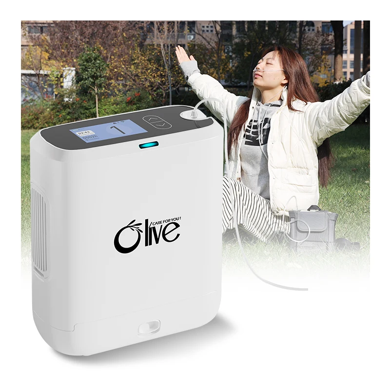 OlIVE PSA Mobile Concentrador De Oxigeno Portatil Mini 4-литровый генератор Oxigen Machine 4l Импульсный портативный кислородный концентратор