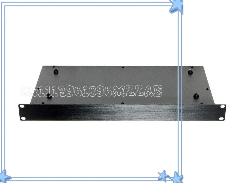 1U 19 Inch Rack Mount Chassis, Standard Plug in Box for Server, Custom Non Standard Sheet Metal Enclosure