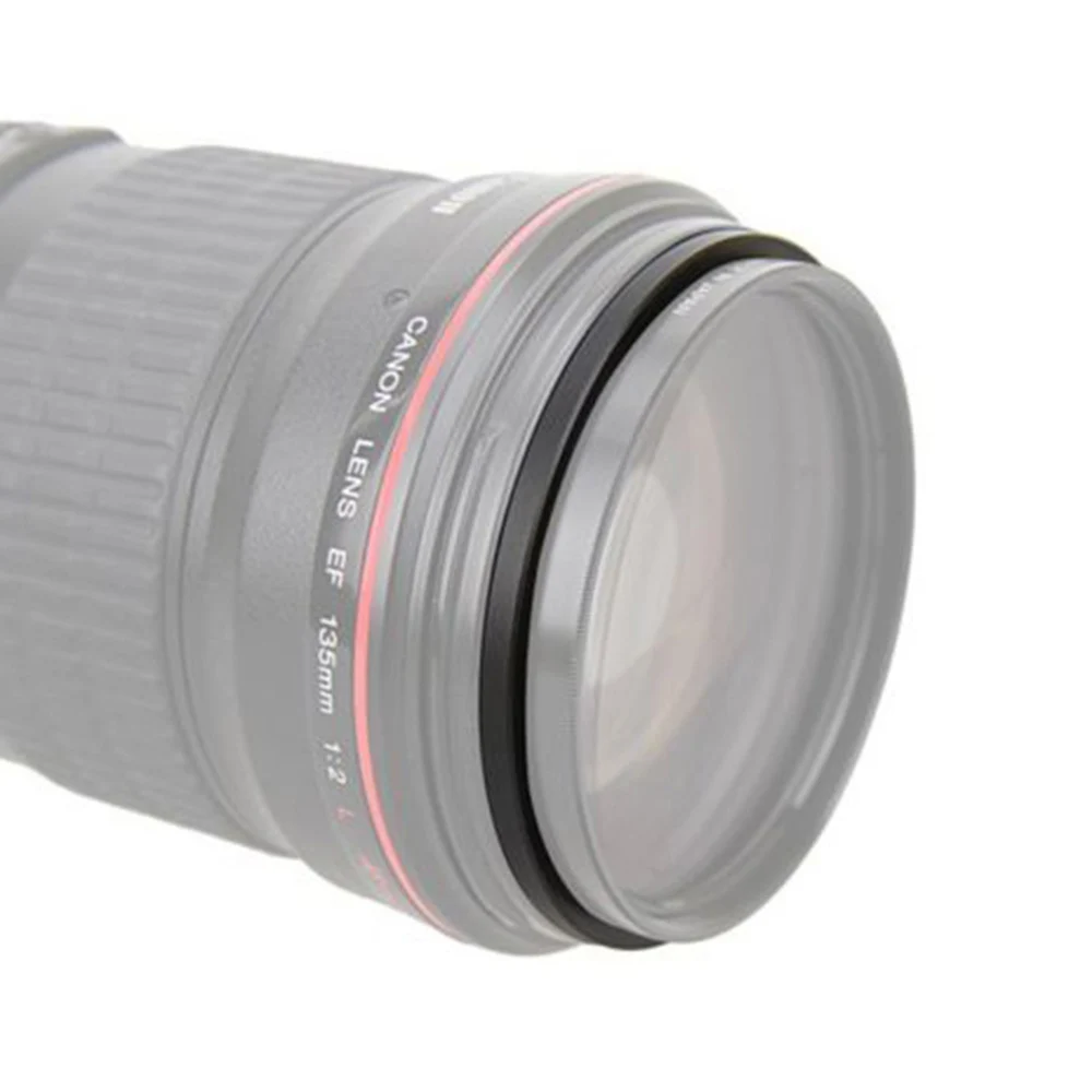 Cincin adaptor lensa Filter logam 33.5-37 mm-49 33.5mm 34-37-42-46mm-49mm-52mm 55mm 58mm 35mm untuk kamera SLR Sony Canon EOS Nikon