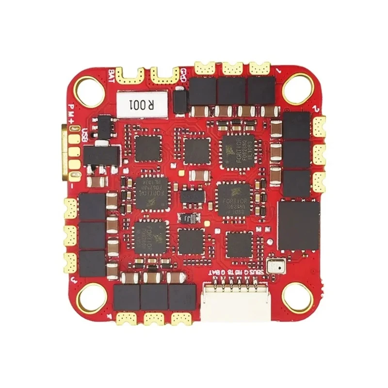 

1pcs/F722 AIO Flight Controller W/ BLHELIS 40A 4in1 ESC 2-6S ICM42688 Dual USB BlackBox Current Sensor for RC FPV Racing Drone