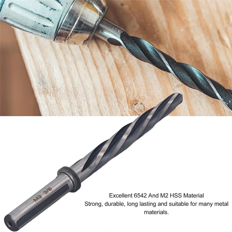 

Универсальная коническая мостовая развертка для точных металлообработки 3/8 дюйма 6542 и M2 HSS для обслуживания автомобилей и техники-B61B