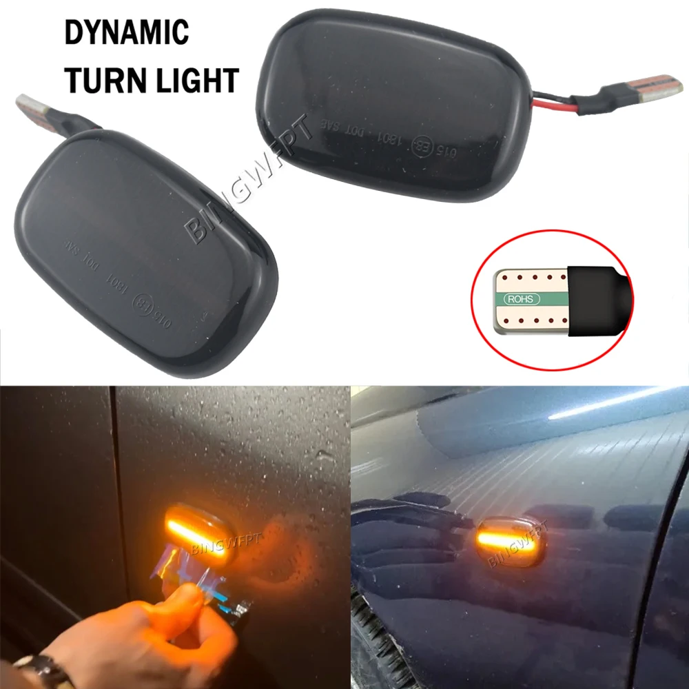 2PCS Led Dynamic Si…