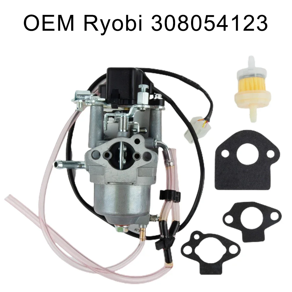 Improved Durability Carburetor Replacement for RYi2300BT/RYi2300BTA Reliable Performance Throttle Stepper Included