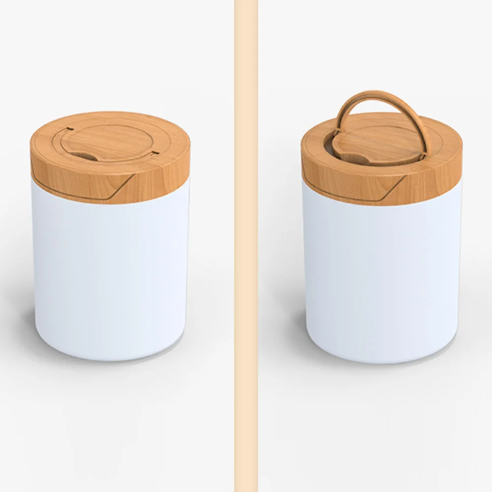 Bedside Table Lamp Dimmable RGB Nightstand Lamp 1500mAh Modern Decorative Light Touch Sensor for Bedroom Living Room