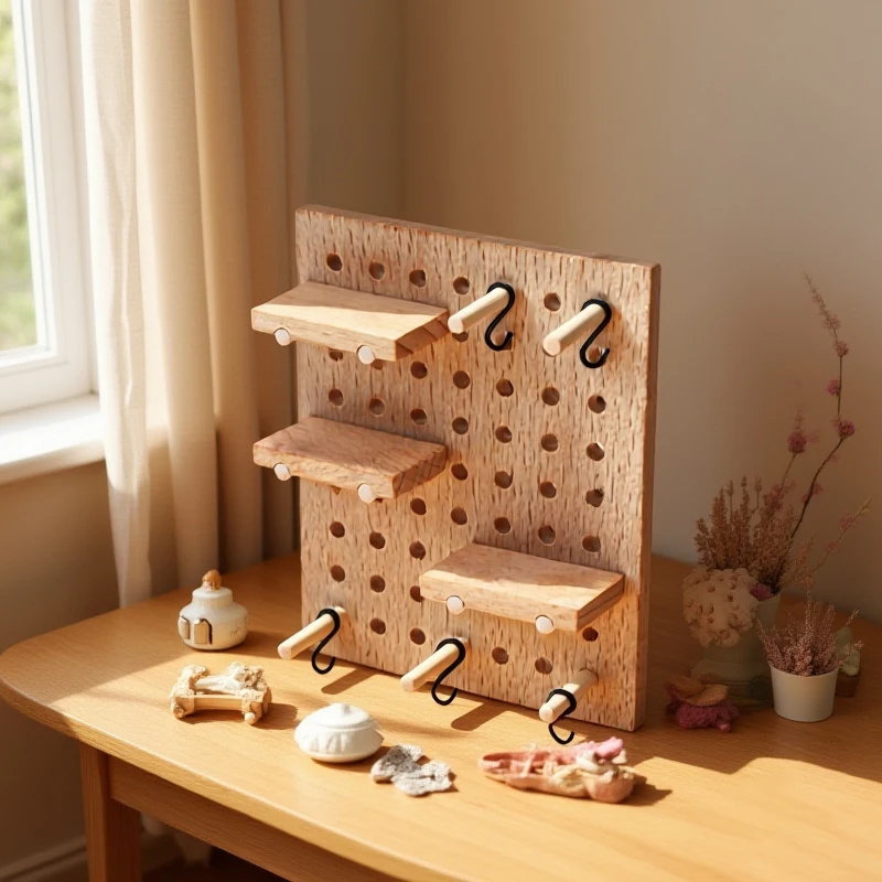 

1:12 кукольный домик, миниатюрная настенная полка для хранения, перфорированная доска, мебель, домашняя модель, декор, игрушка, аксессуары для кукольного дома