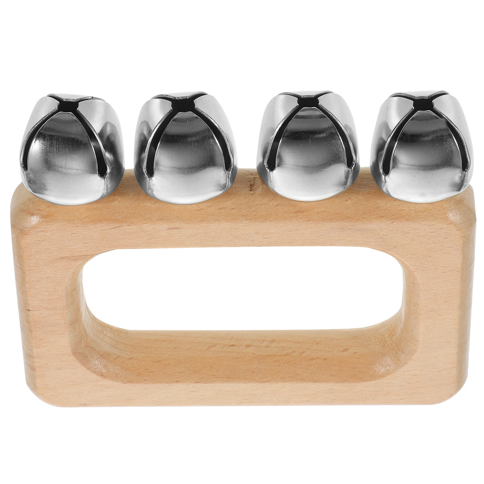 

H Bell Shaking Toys Baby Musical Instruments Bells Wooden H Rectangle Kids Child Toddler Instruments Music Toy