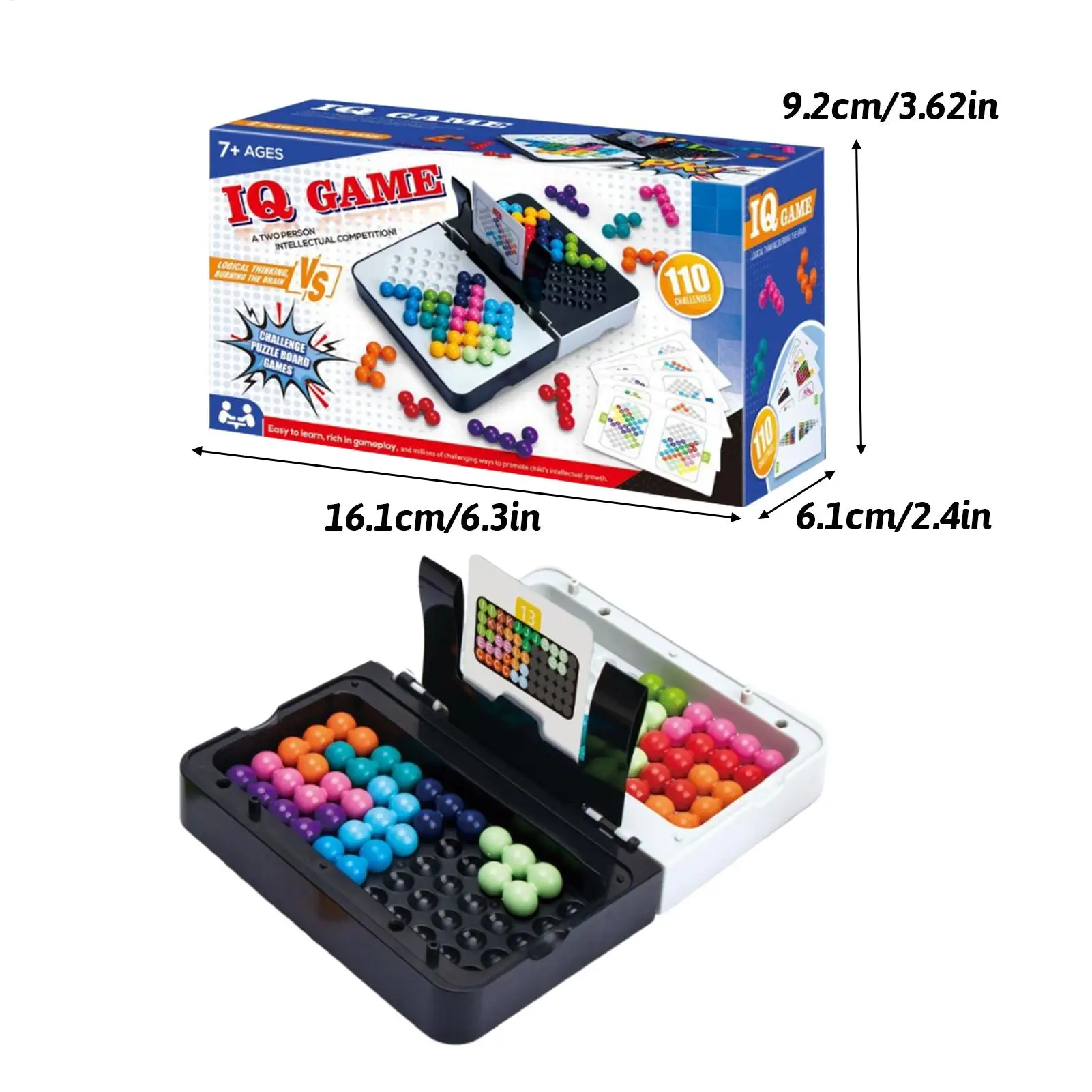 Jogos de quebra-cabeça 110-challenge brinquedo lógico portátil habilidade-construção cérebro jogo para crianças adolescentes adultos viagens em casa problemas resolução habilidades