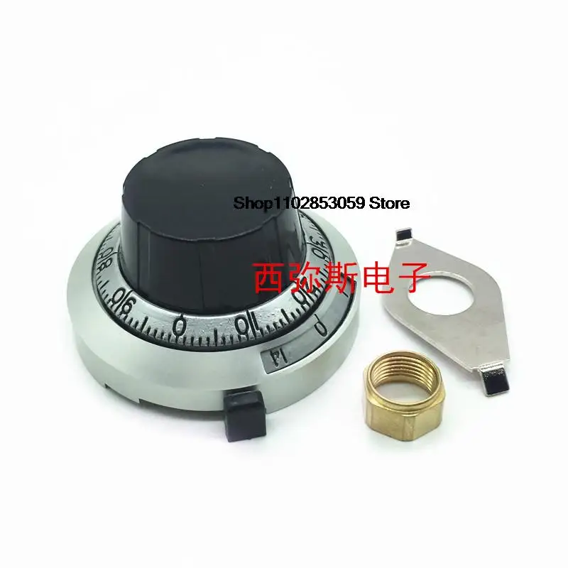 1PCS  B2 precision dial knob multi turn potentiometer knob inner hole 6.4MM with potentiometer 3590S 534