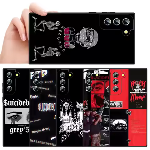 $uicideboy$ Uicideboy Suicideboys Phone Case for S23 Samsung S24 Ultra S22 S20 Fe S21 Galaxy A54 A34 A24 A53 M54 Note 20 Cover