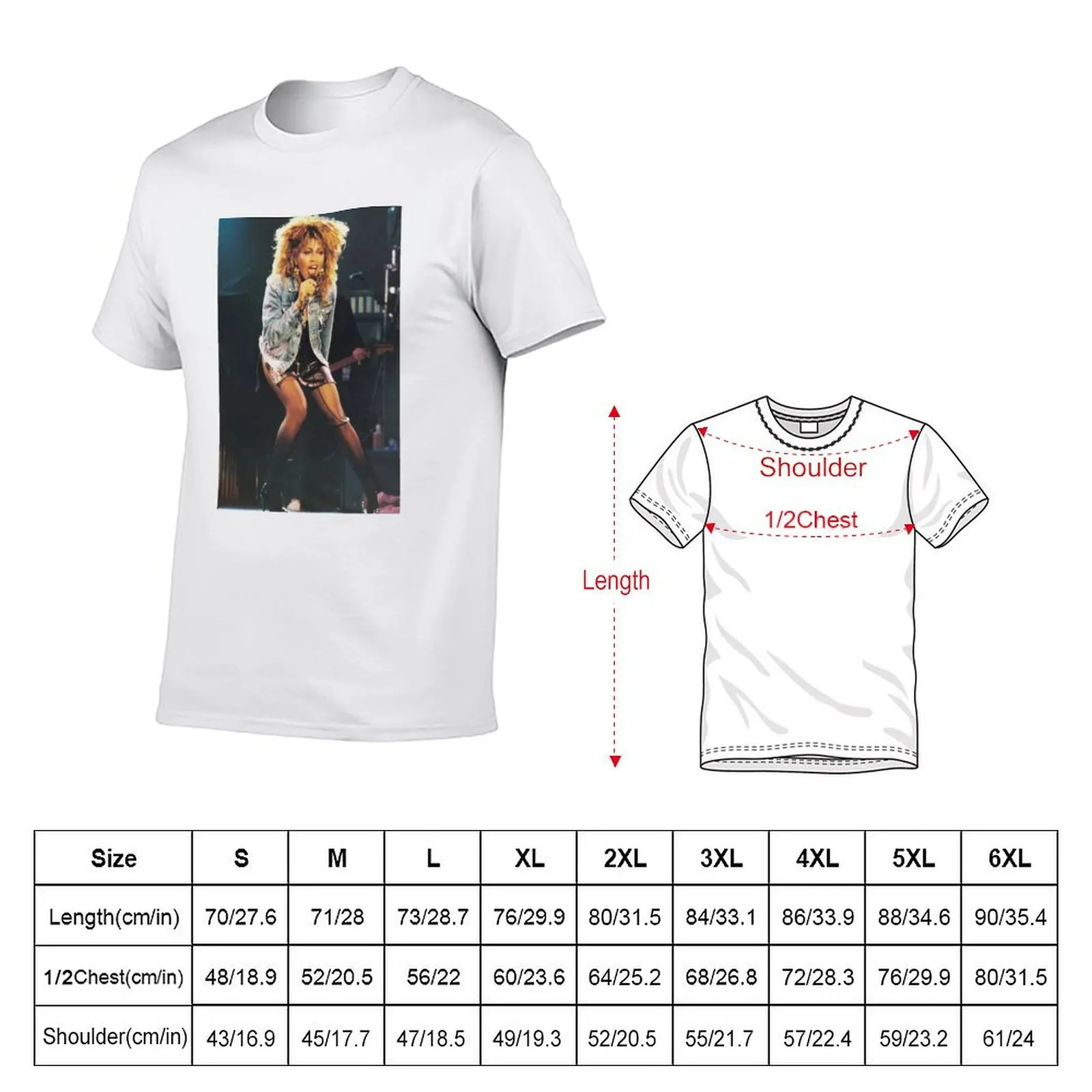 Tina Sing T-Shirt anime Funny t-shirt big and tall t shirts for men