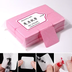 Lint-free Napkins Uv Gel Polish Remover Pads Dust-free Nail Swabs for Manicure Wipes Degreaser Cotton Pressed for Nails Cleaning