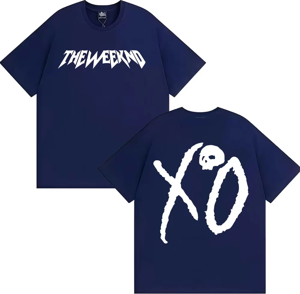 The Weeknd XO After Hours Til Dawn Print Merch 2026 T Shirt Cotton Men's Clothing Women's Summer T-Shirt Y2k Casual Fans Tee
