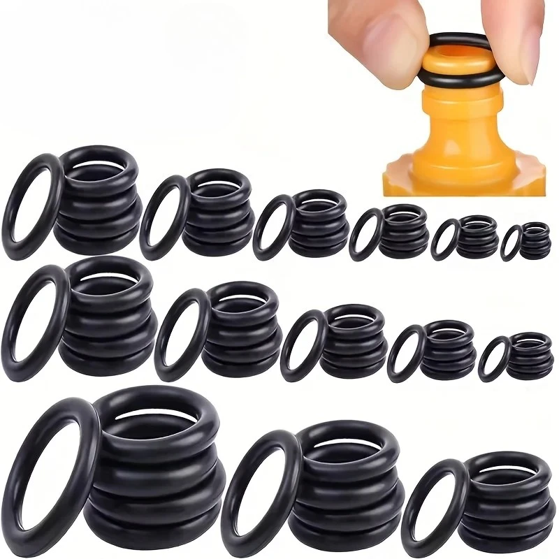 Durable Rubber O-Ring Set for Car Wash - Fit, Leakproof Seal for Water Gun & Faucet Connectors image 5