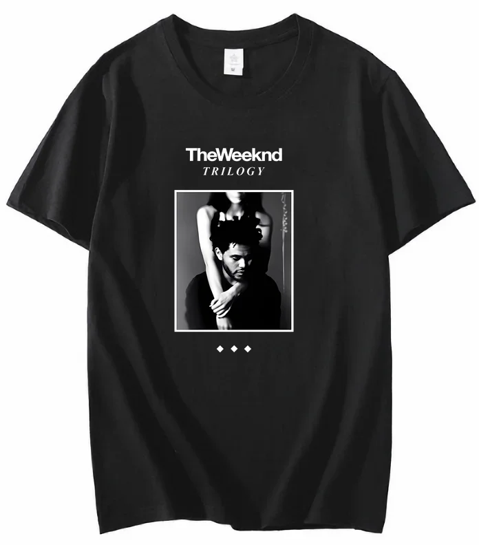 

Rapper The Weeknd cotton T-shirt TheWeeknd TRILOGY men's sweatshirt hip-hop rock street T-shirt