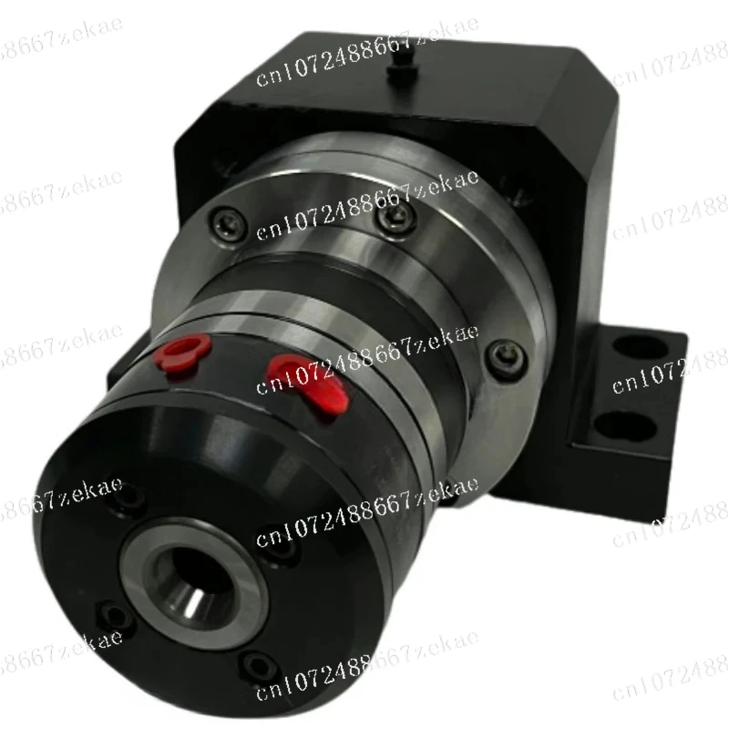 Small mini pneumatic rotary chuck spindle seat JAC-T8-D with DR-10 automatic pneumatic chuck