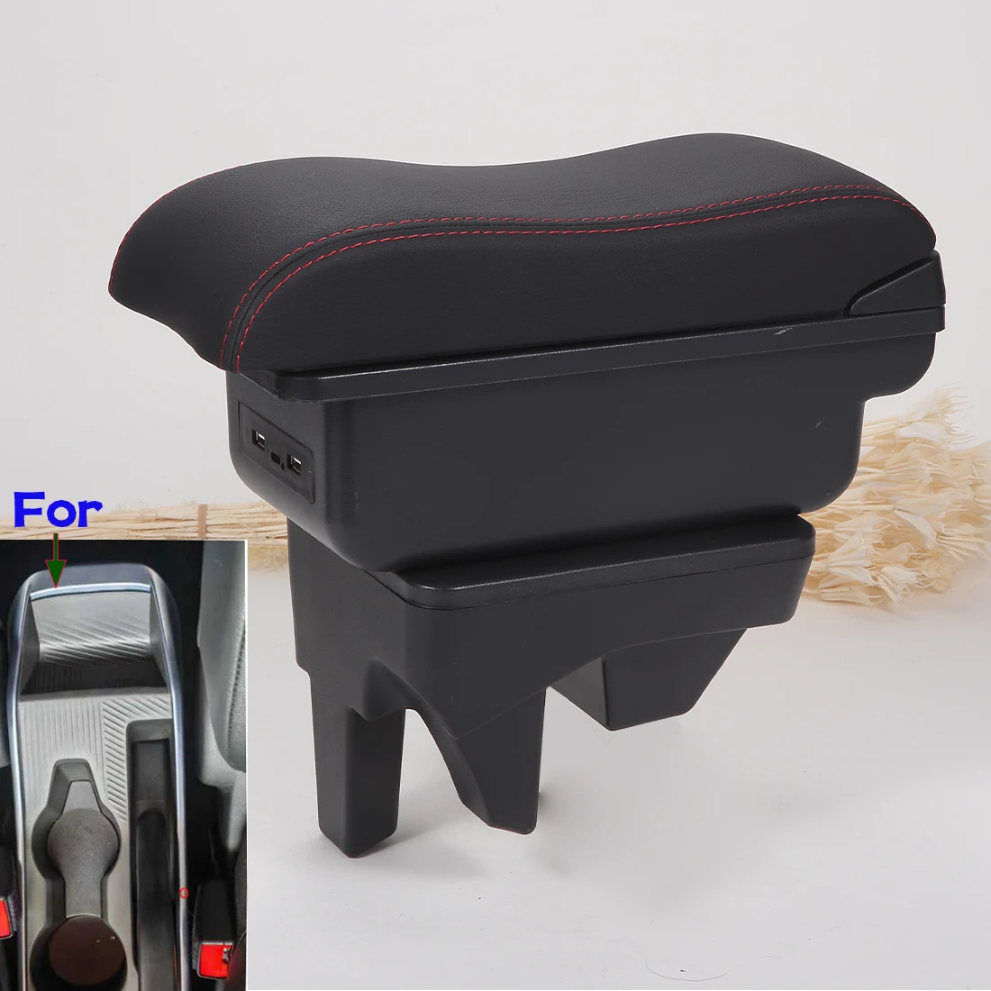 

For CHEVROLET SPIN Armrest Box For Chevrolet SPIN Car Armrest 2025 Retrofit parts Interior Storage Box Auto parts Car Accessorie